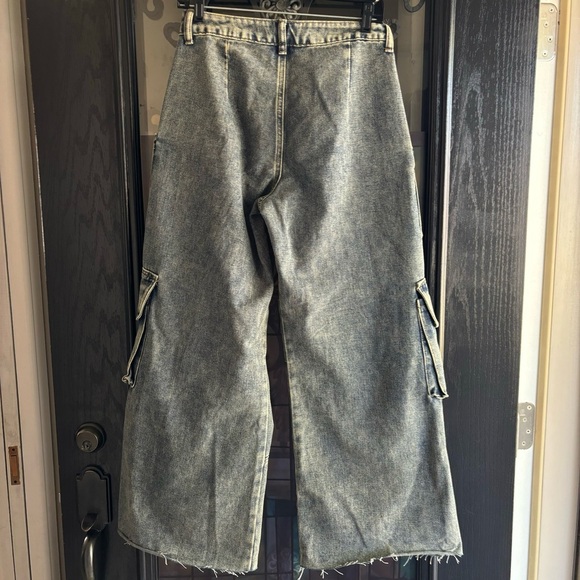 Wide leg cargo jeans - Picture 2 of 4